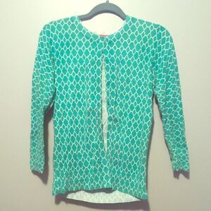 Spring print cardigan   